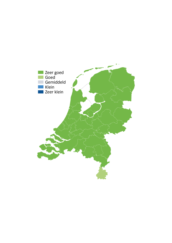 Landkaart kans op werk Autobranche mei 2025